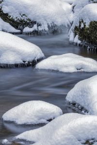 Höllfall im Winter