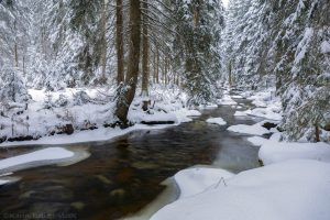 Höllfall im Winter