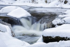 Höllfall im Winter