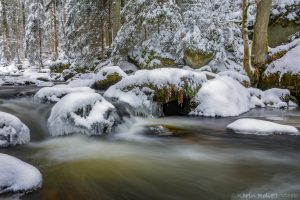 Höllfall im Winter