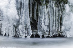 Höllfall im Winter