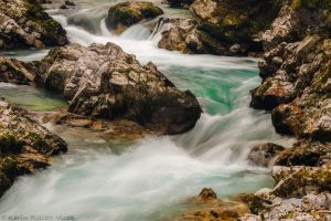 Unterwegs in der Vintgar-Klamm